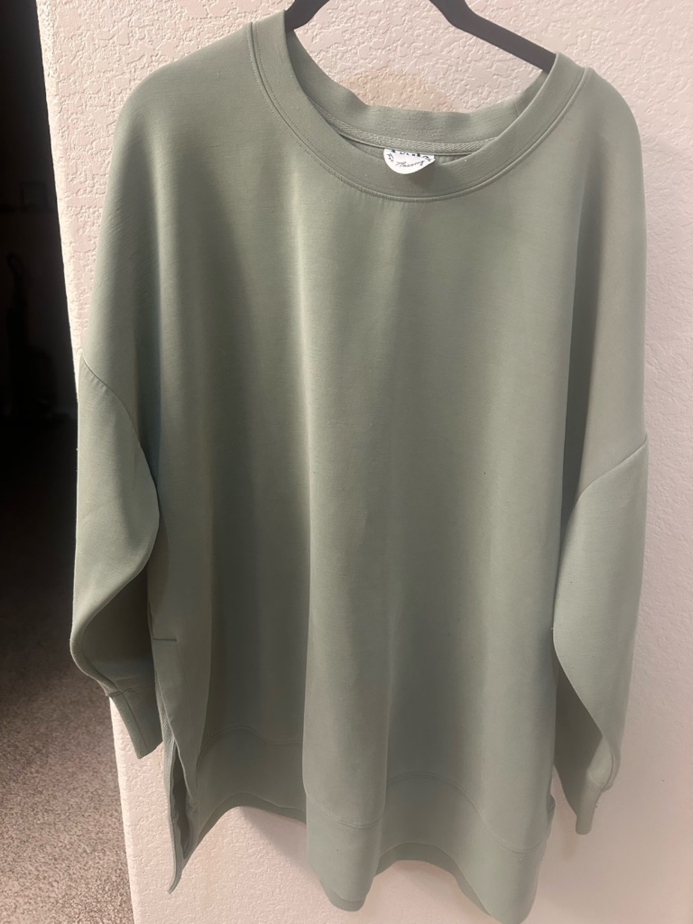 ARULA Sage Green Crewneck Sweatshirt